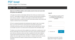 Desktop Screenshot of pefisrael.net