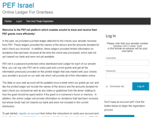 Tablet Screenshot of pefisrael.net